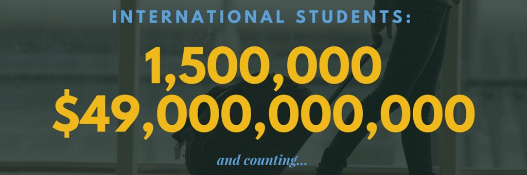 Mpower 1.5 million, $49 billion and counting: The surge of international students generates exponential impact on U.S. and Canadian economies