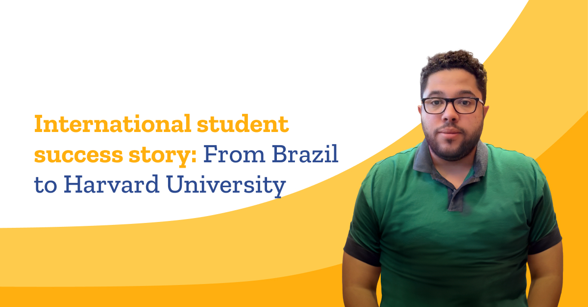 International Student Success Story From Brazil To Harvard University