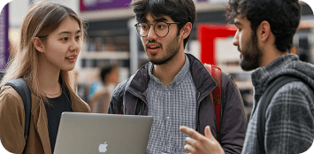 Joint virtual and in-person events